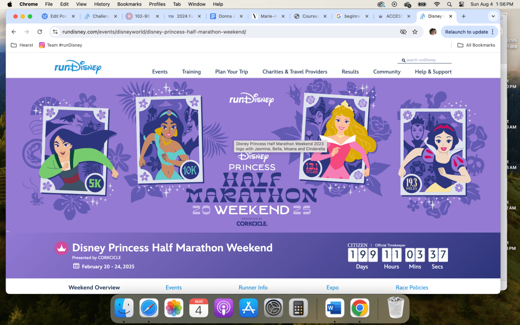 The Princess and the Pea—156 Days Until Dopey&nbsp;Challenge